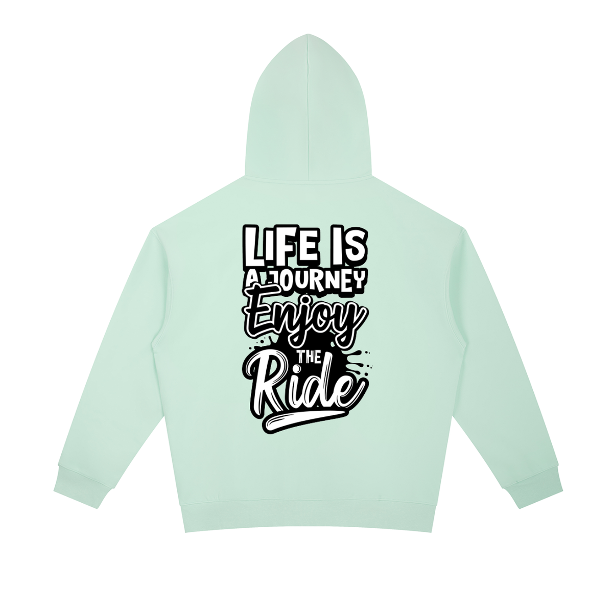 DTD Life is a journey Heavyweight Hoodie