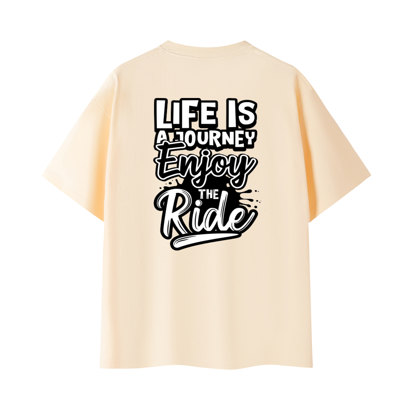 DTD - Life is a journey t-shirt