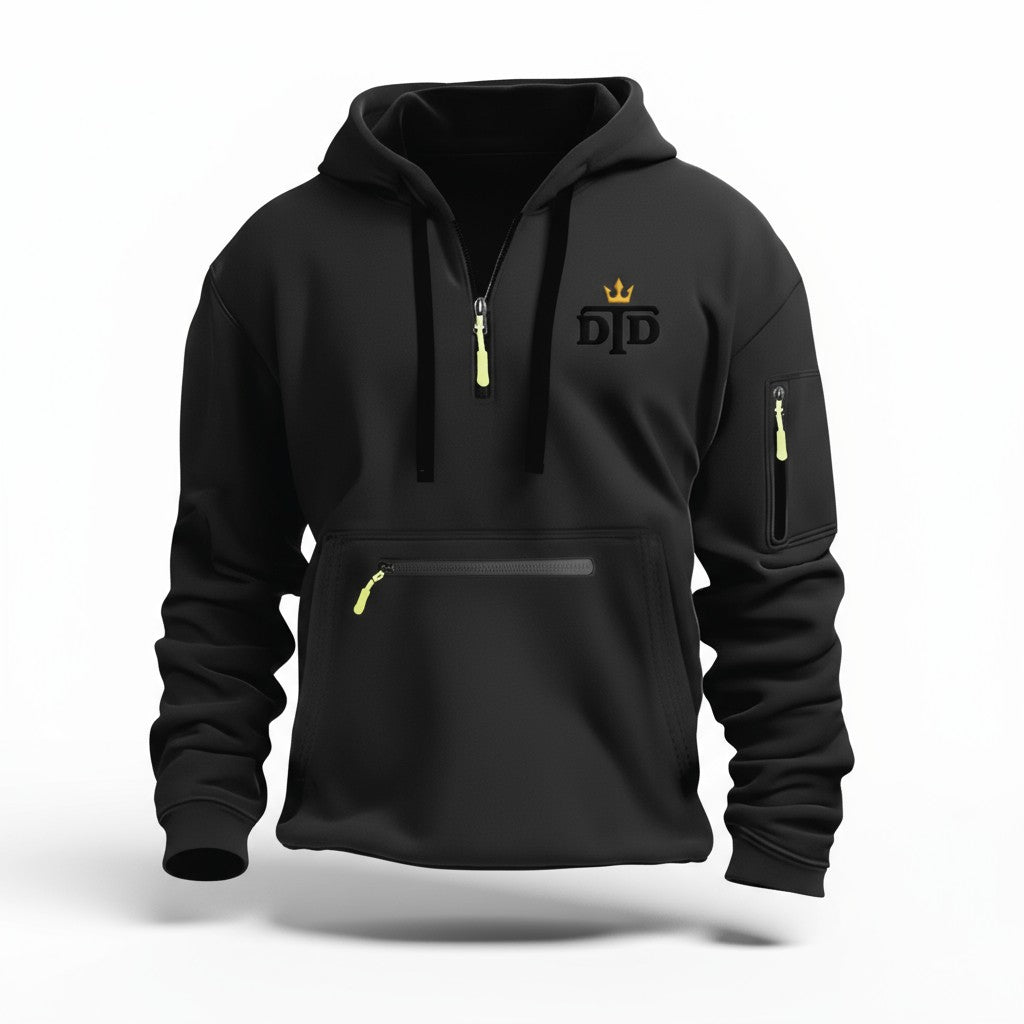 Men's Casual Zip-Up Hoodie