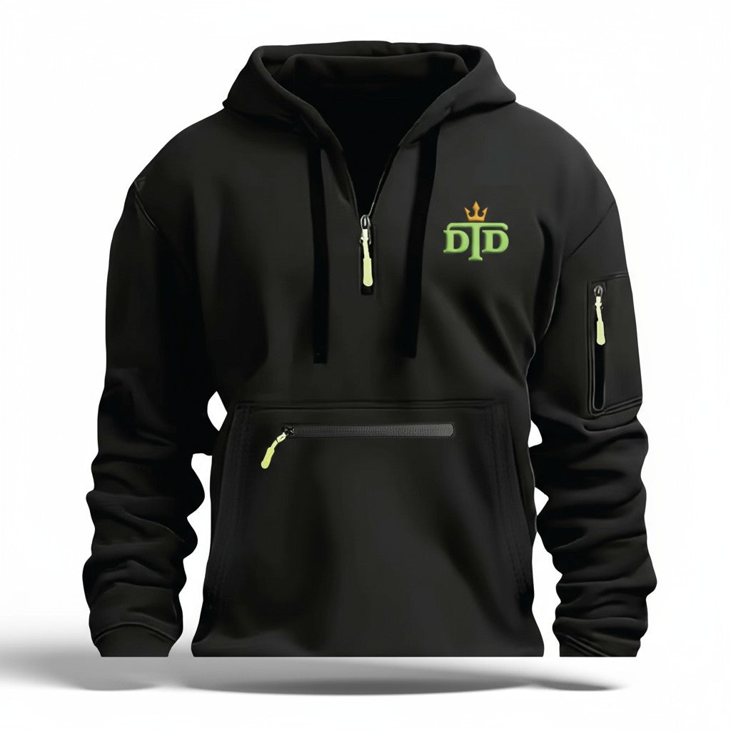 Men's Casual Zip-Up Hoodie