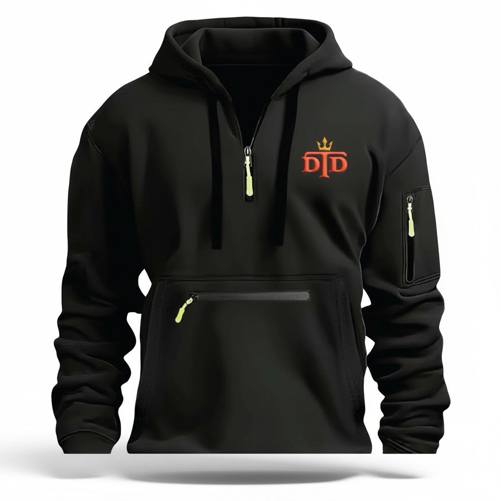 Men's Casual Zip-Up Hoodie