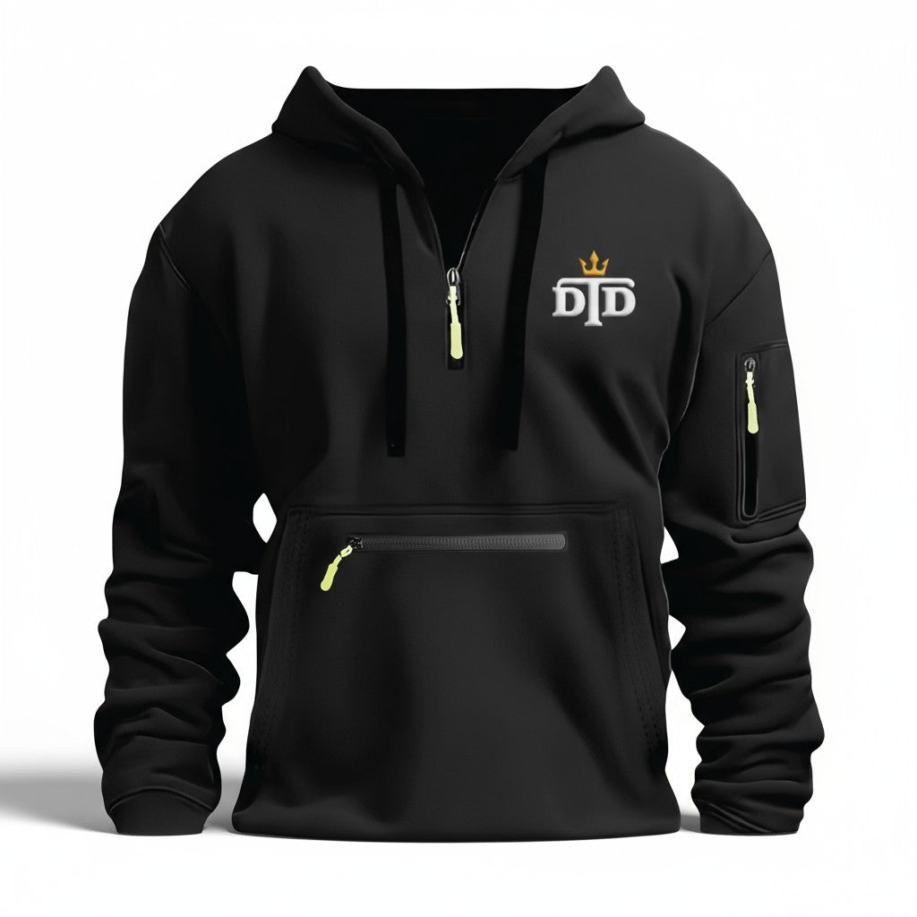 Men's Casual Zip-Up Hoodie
