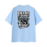 DTD - Life is a journey t-shirt