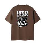 DTD - Life is a journey t-shirt