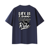 DTD - Life is a journey t-shirt