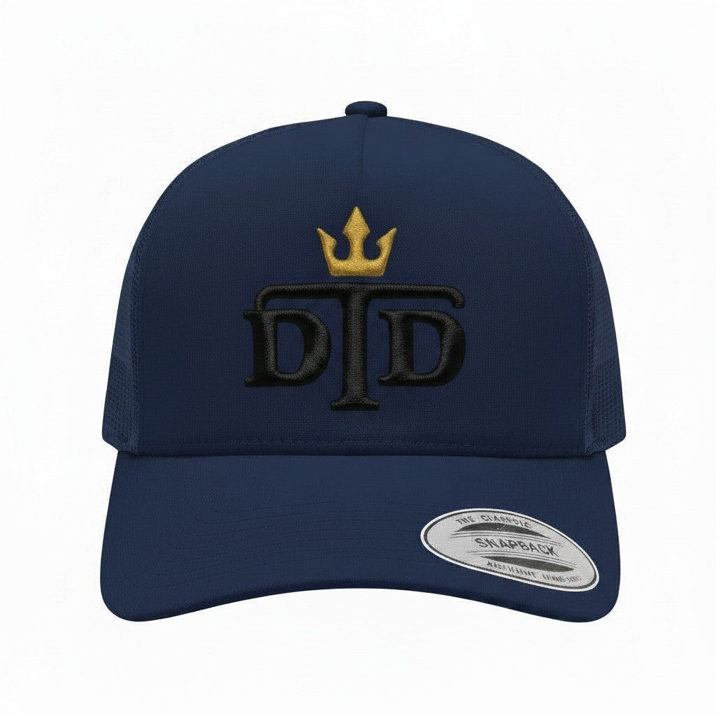 DTD curve visor snapback
