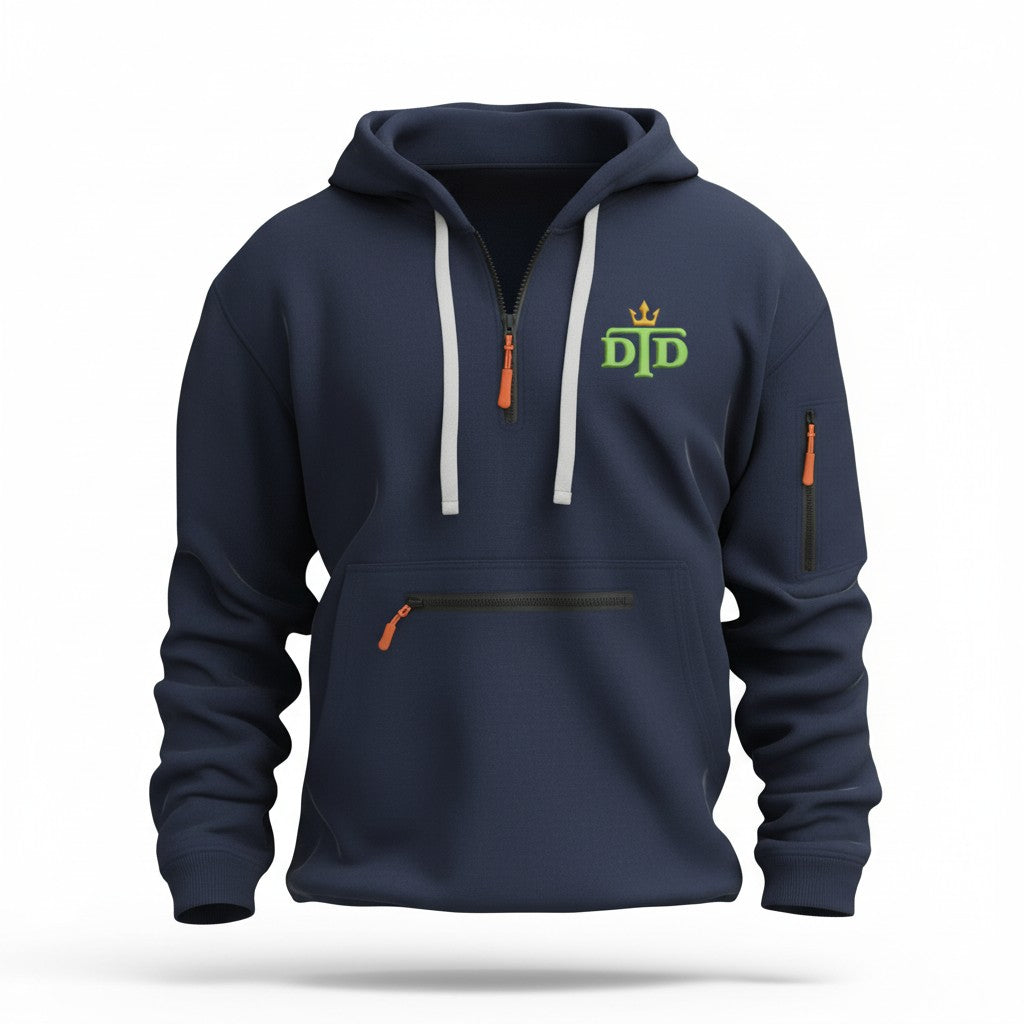 Men's Casual Zip-Up Hoodie