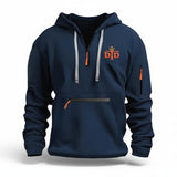 Men's Casual Zip-Up Hoodie