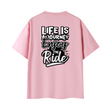 DTD - Life is a journey t-shirt