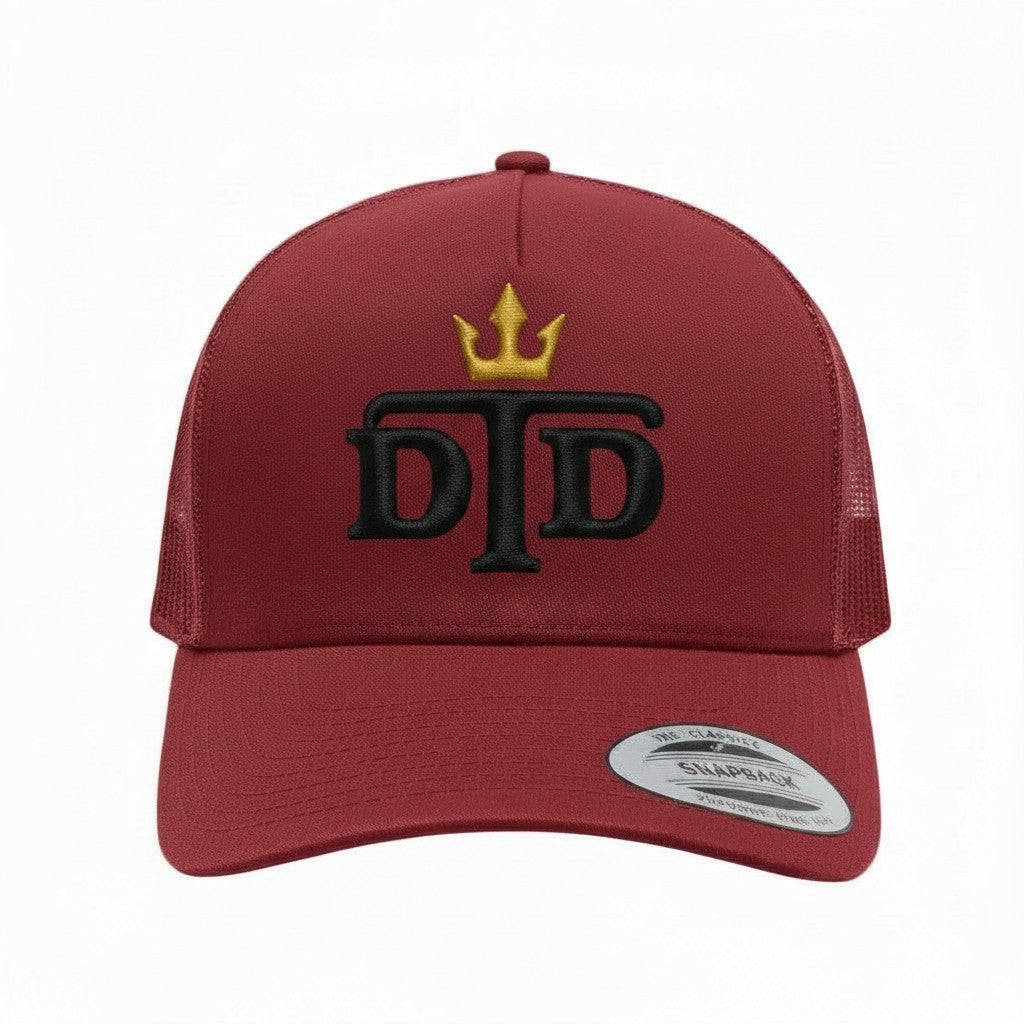 DTD curve visor snapback