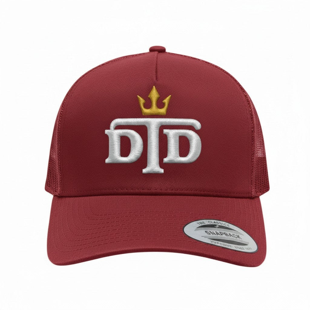 DTD curve visor snapback