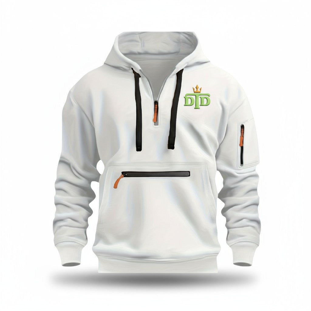 Men's Casual Zip-Up Hoodie