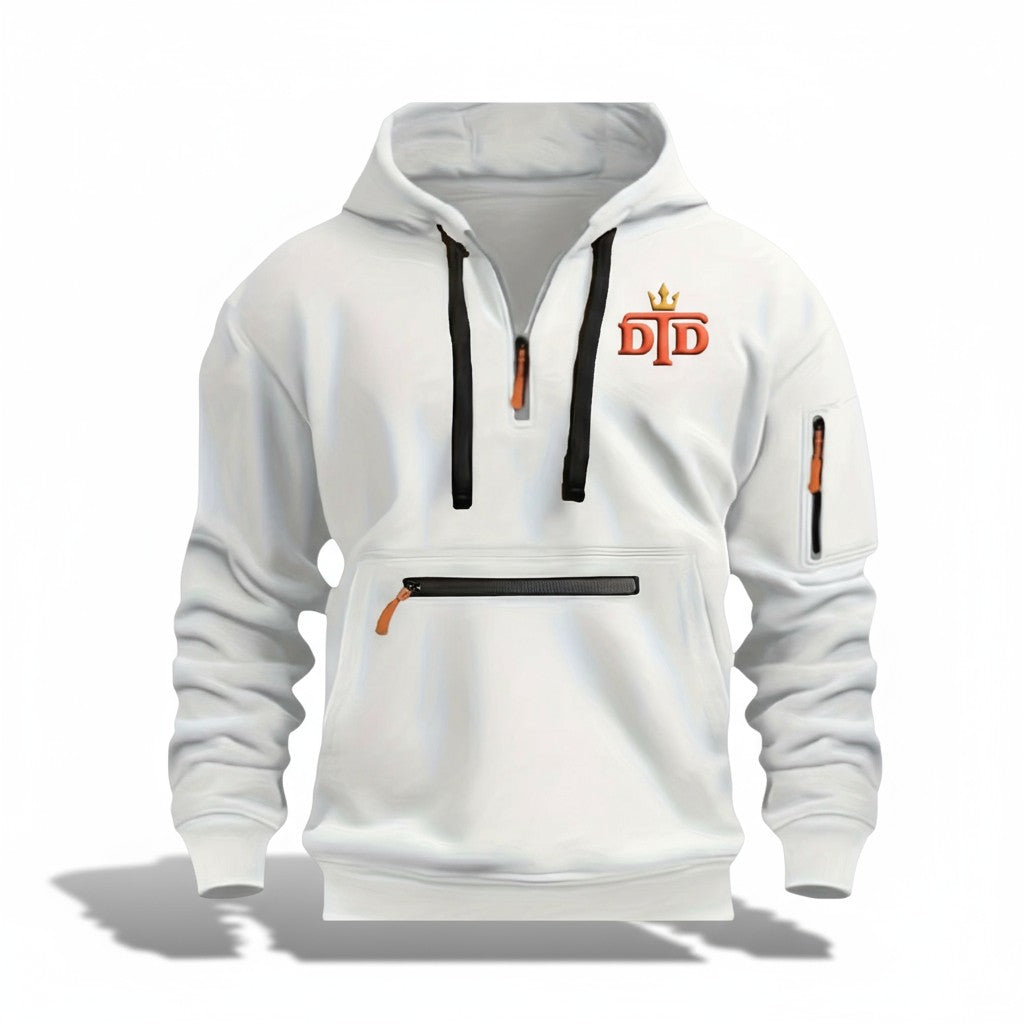 Men's Casual Zip-Up Hoodie