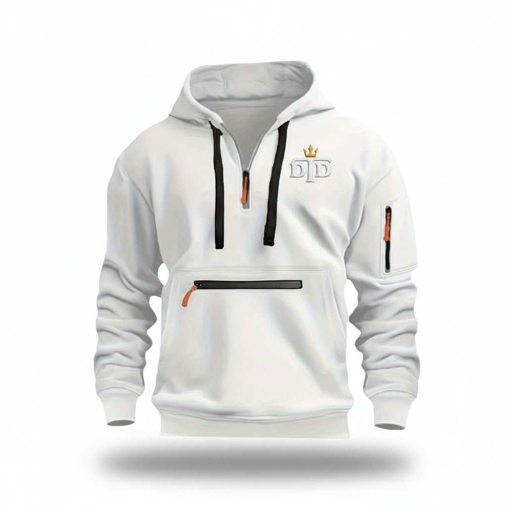 Men's Casual Zip-Up Hoodie