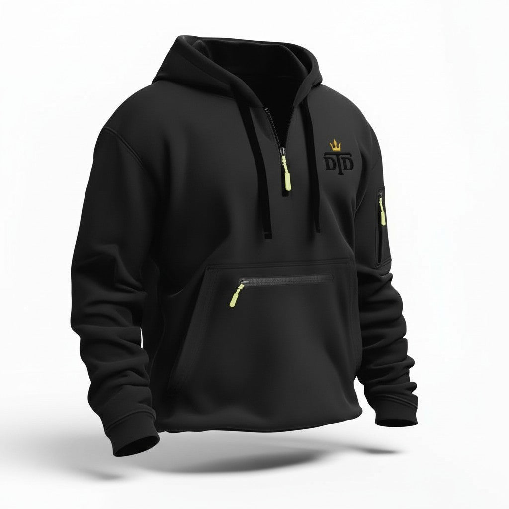 Men's Casual Zip-Up Hoodie