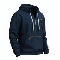Men's Casual Zip-Up Hoodie