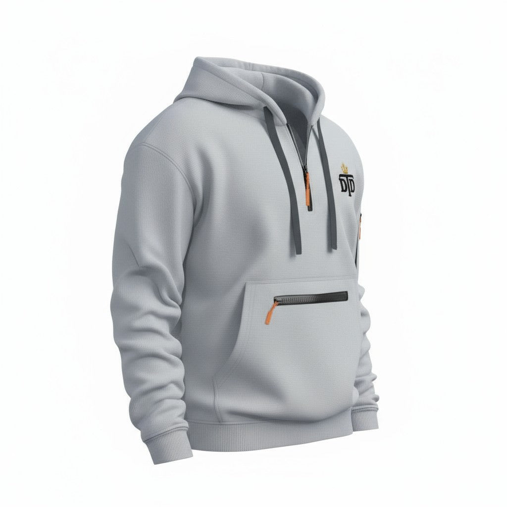 Men's Casual Zip-Up Hoodie