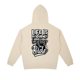 DTD Life is a journey Heavyweight Hoodie