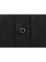 Men'S Stylish Three-Piece Outfit Featuring Solid Color Long-Sleeve Shirts Made from Lightweight Material, Designed for a Regular Fit with Single-Breasted Buttons And a Tie Collar, Ideal for Both Casual And Professional Occasions Throughout The Year