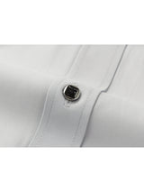 Men'S Stylish Three-Piece Outfit Featuring Solid Color Long-Sleeve Shirts Made from Lightweight Material, Designed for a Regular Fit with Single-Breasted Buttons And a Tie Collar, Ideal for Both Casual And Professional Occasions Throughout The Year