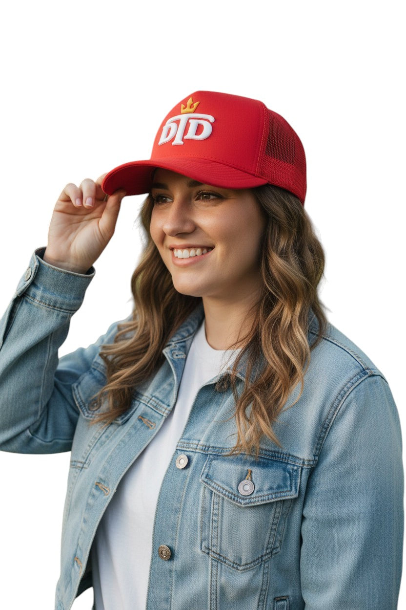 DTD curve visor snapback