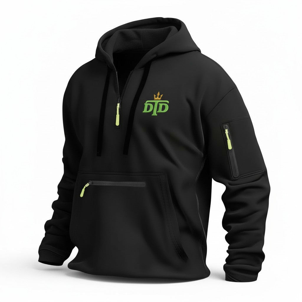 Men's Casual Zip-Up Hoodie