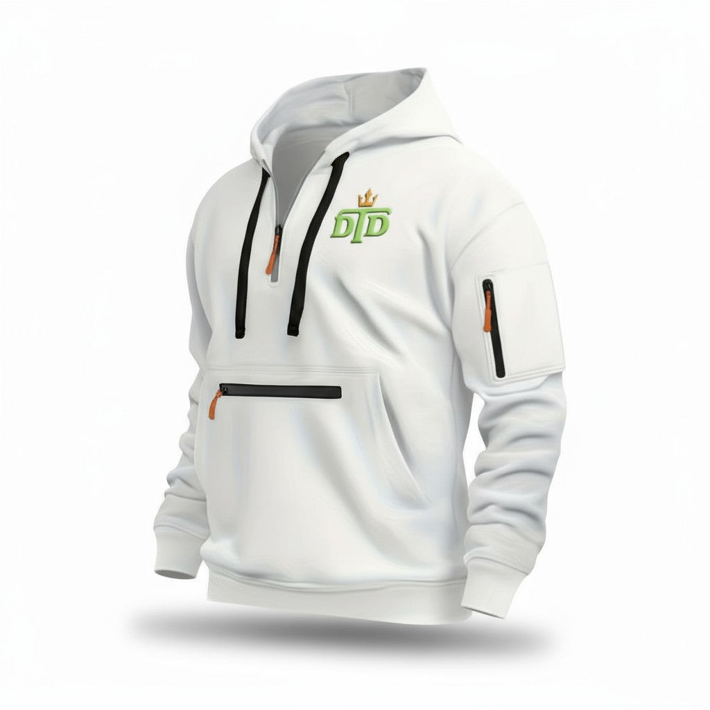 Men's Casual Zip-Up Hoodie