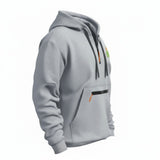 Men's Casual Zip-Up Hoodie