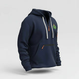 Men's Casual Zip-Up Hoodie