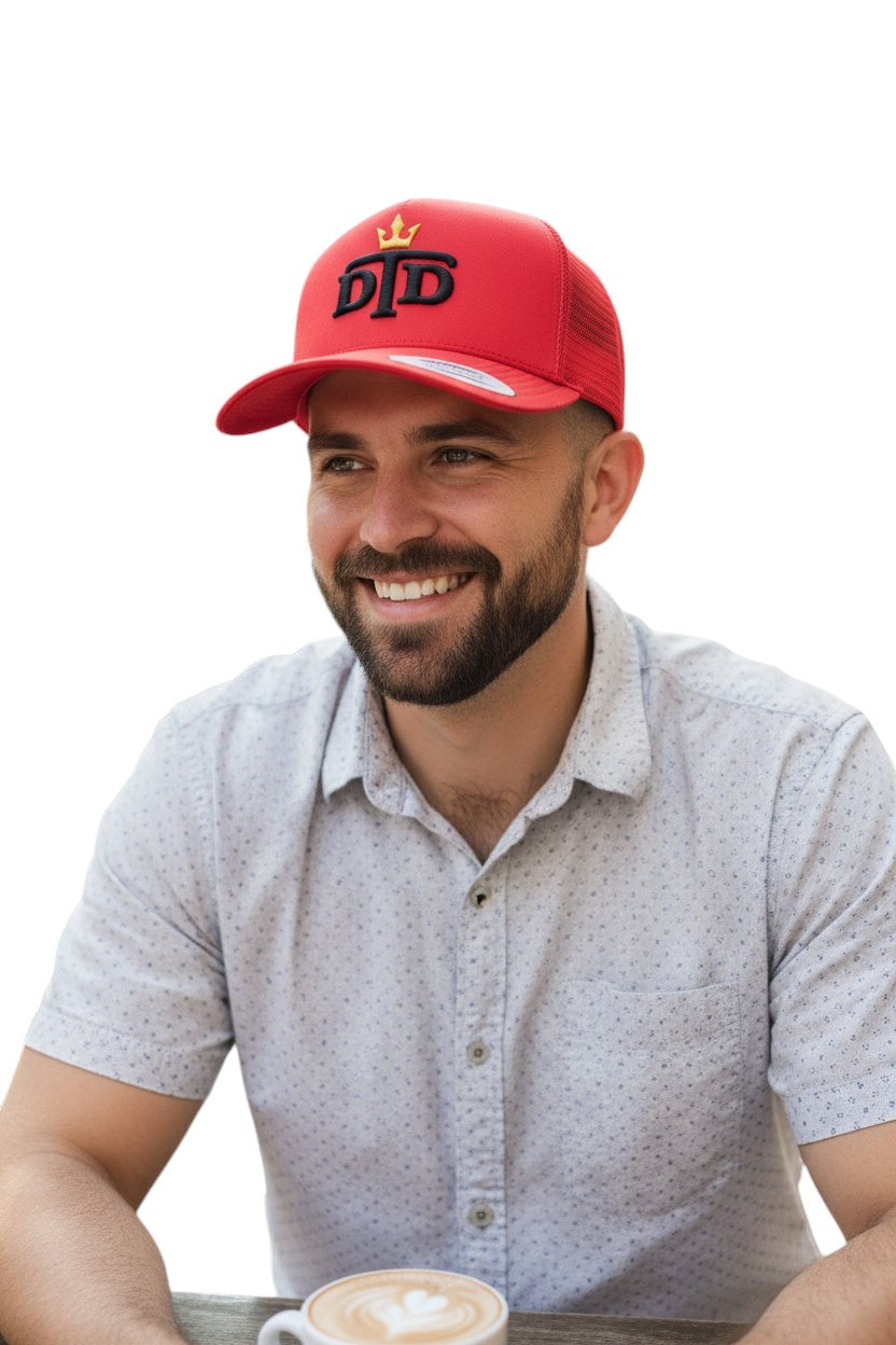 DTD curve visor snapback