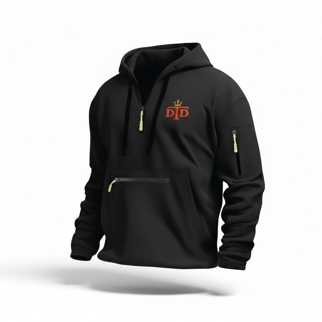 Men's Casual Zip-Up Hoodie