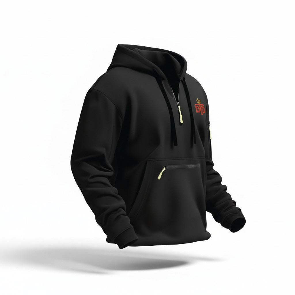Men's Casual Zip-Up Hoodie