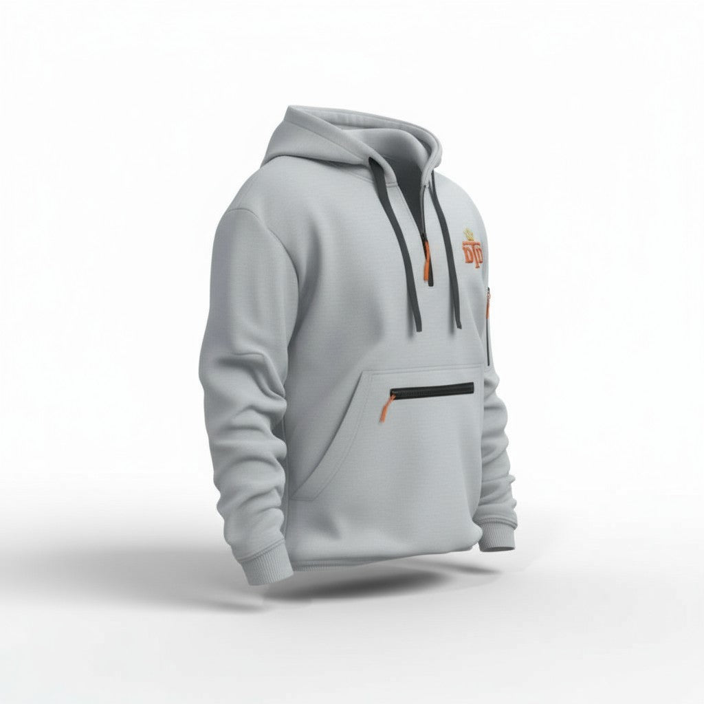 Men's Casual Zip-Up Hoodie