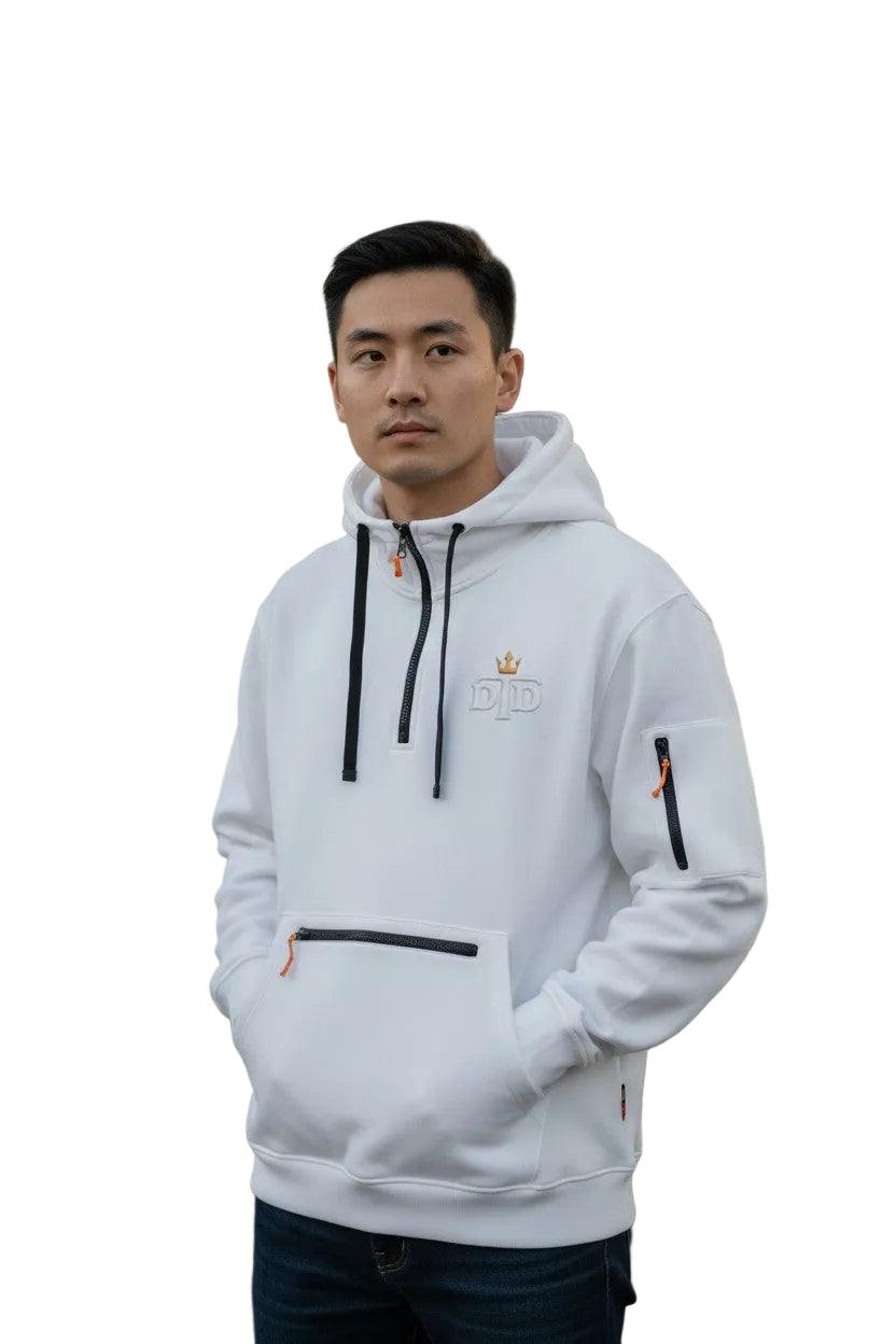 Men's Casual Zip-Up Hoodie