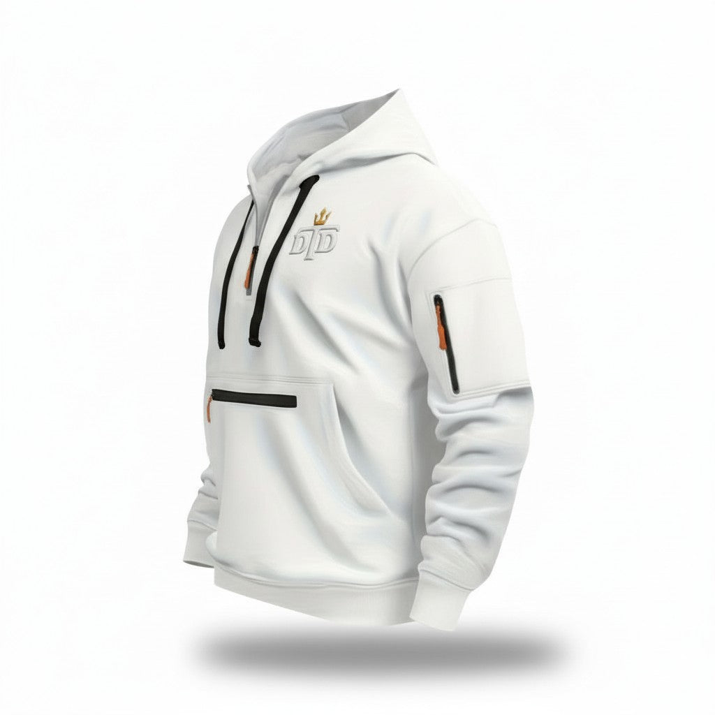 Men's Casual Zip-Up Hoodie