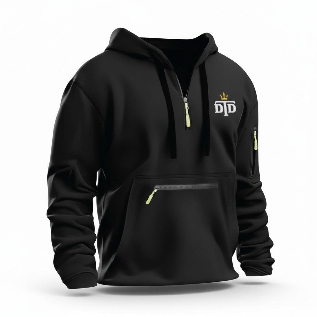 Men's Casual Zip-Up Hoodie