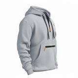 Men's Casual Zip-Up Hoodie